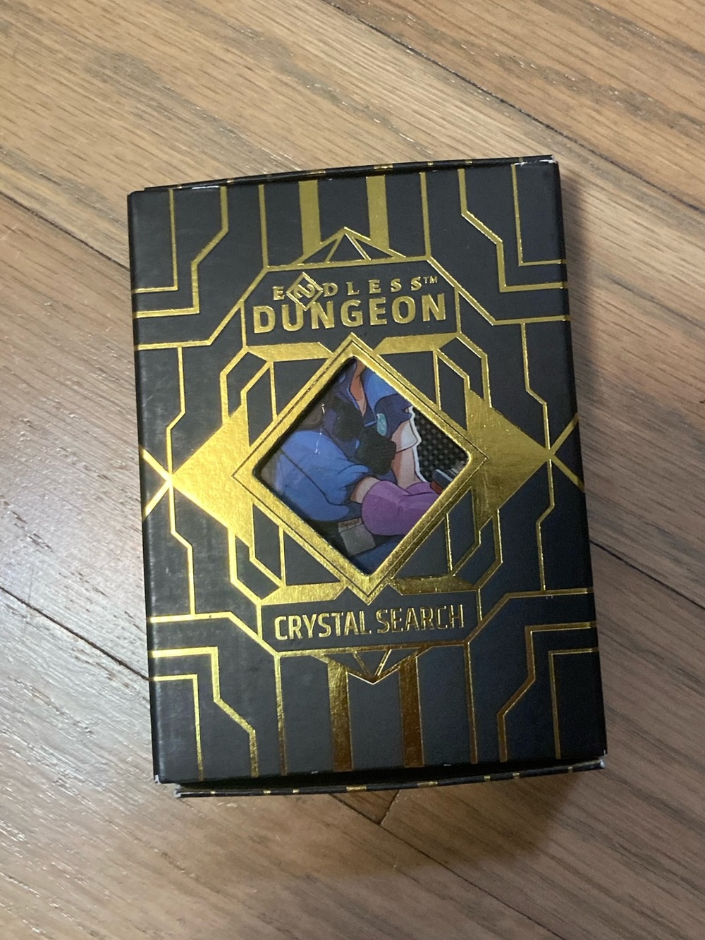 Endless Dungeon: Crystal Search Card Game - Black & Gold